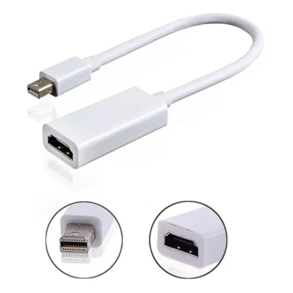 Adaptador Mini Displayport Macho Para Hdmi Fêmea