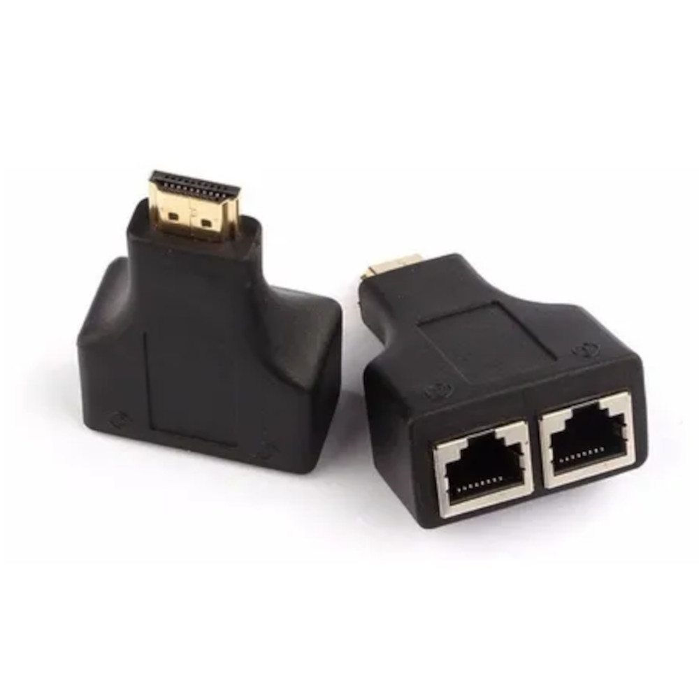 Extensor HDMI 30m via RJ45 Cat5 ou Cat6