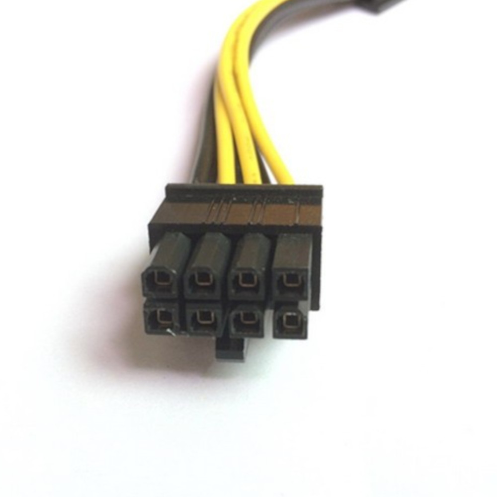 Adaptador de força Pci-e 6 pinos x 8 pinos Placa de vídeo