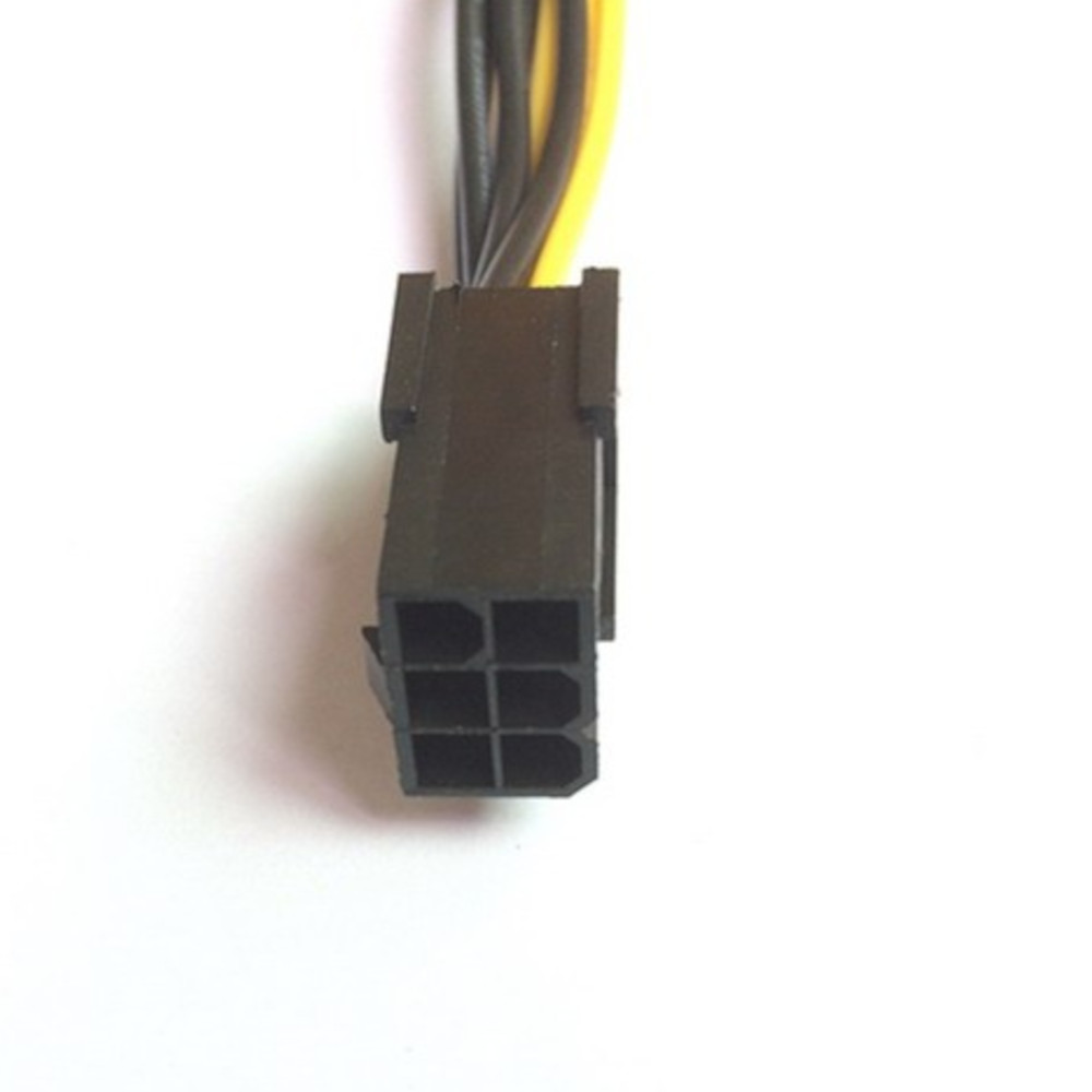 Adaptador de força Pci-e 6 pinos x 8 pinos Placa de vídeo